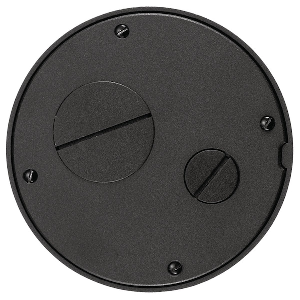 Box Cover, Floor Box Type, Aluminum, Furniture Feed Cover Type